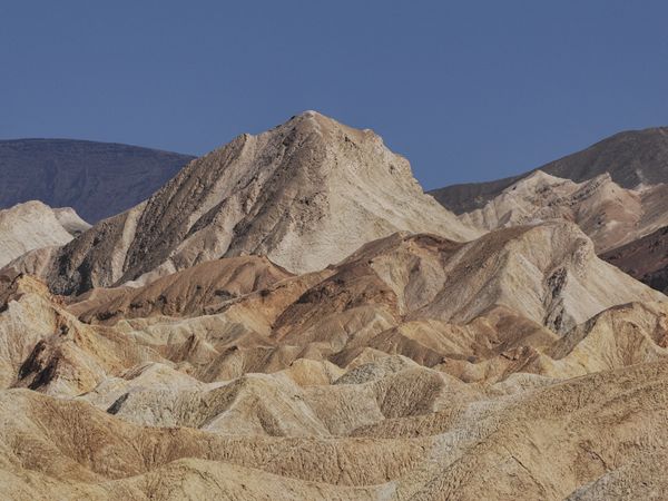 Zabriskie Point bij Death Valley